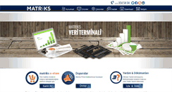Desktop Screenshot of matriksdata.com